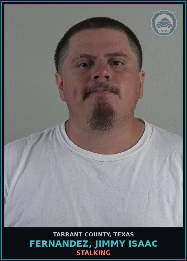 Booking mugshot of Fernandez, Jimmy Isaac in Tarrant County