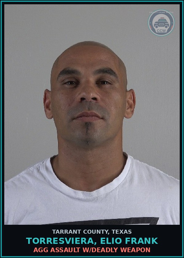 Booking mugshot of Torresviera, Elio Frank in Tarrant County