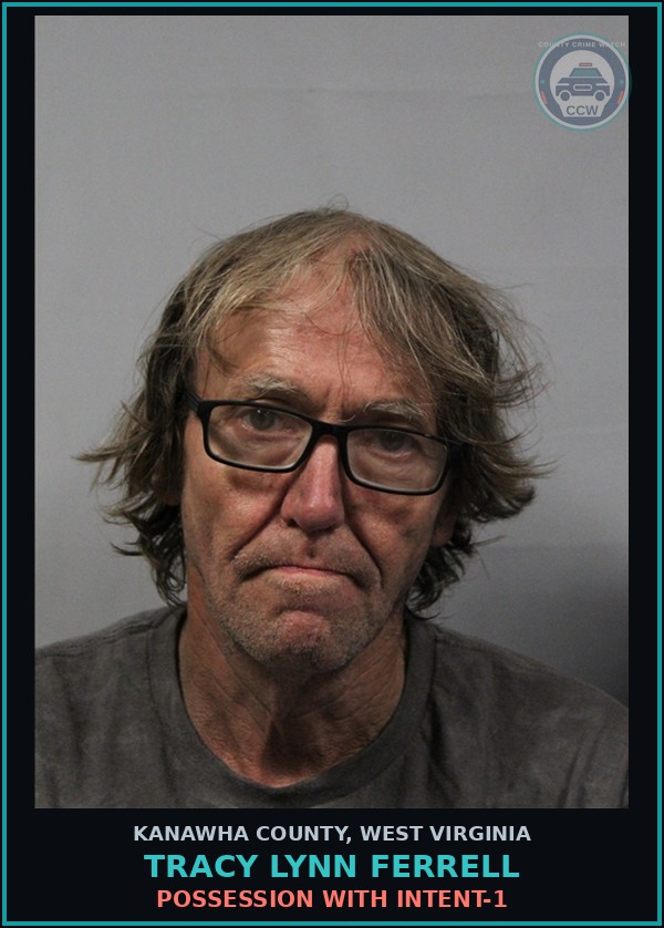 Booking mugshot of Tracy Lynn Ferrell in Kanawha County
