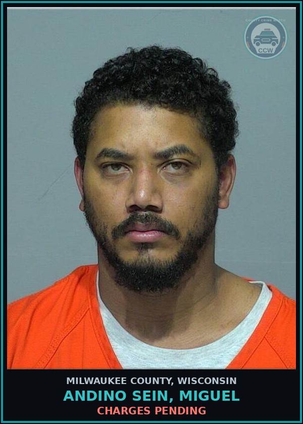 Booking mugshot of Andino Sein, Miguel in Milwaukee County