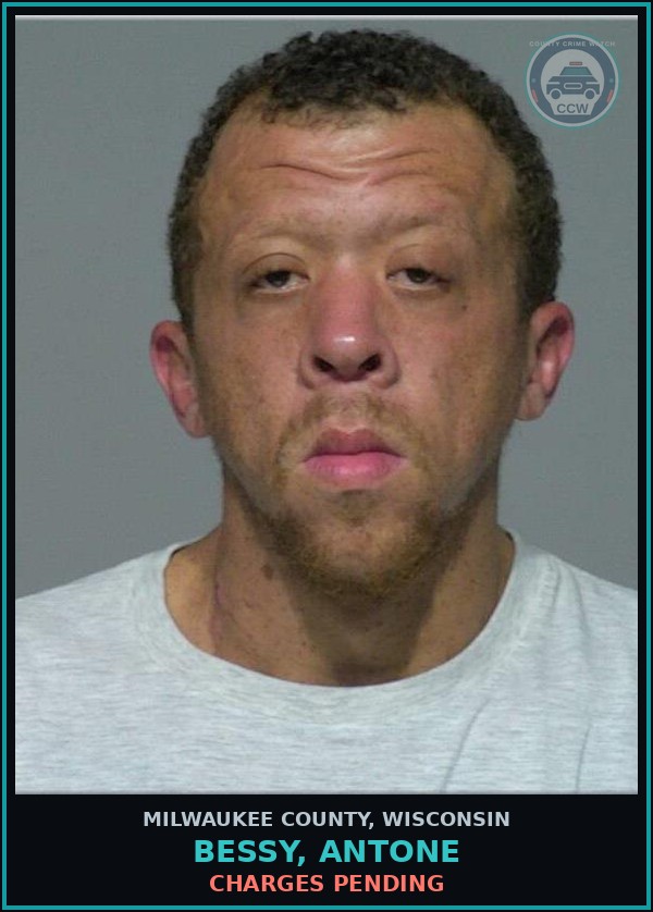 Booking mugshot of Bessy, Antone in Milwaukee County